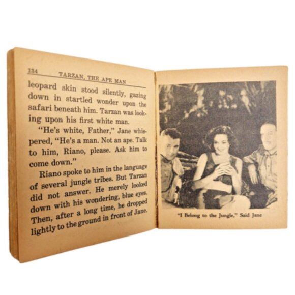 The Story of Johnny Weissmuller The TARZAN of Screen 1934 BIG LITTLE BOOK #778 - Picture 7 of 9
